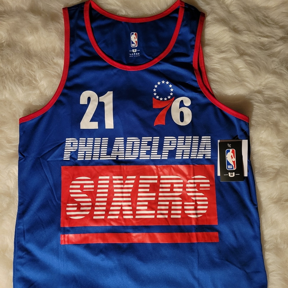 JOEL EMBIID WARMUP TANK
